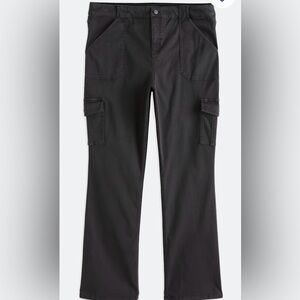Sanctuary  Hayden Sculpted Bootcut Pant - Charcoal Gray Cargo Pants